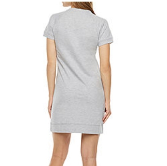 NWT!!!!Juicy By Juicy Couture Short Sleeve Checked T-Shirt Dress size S - Picture 3 of 5